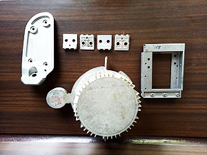 Al-pressure die casting part