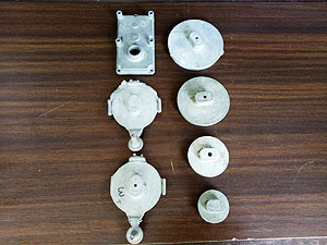 Zn-pressure die casting part